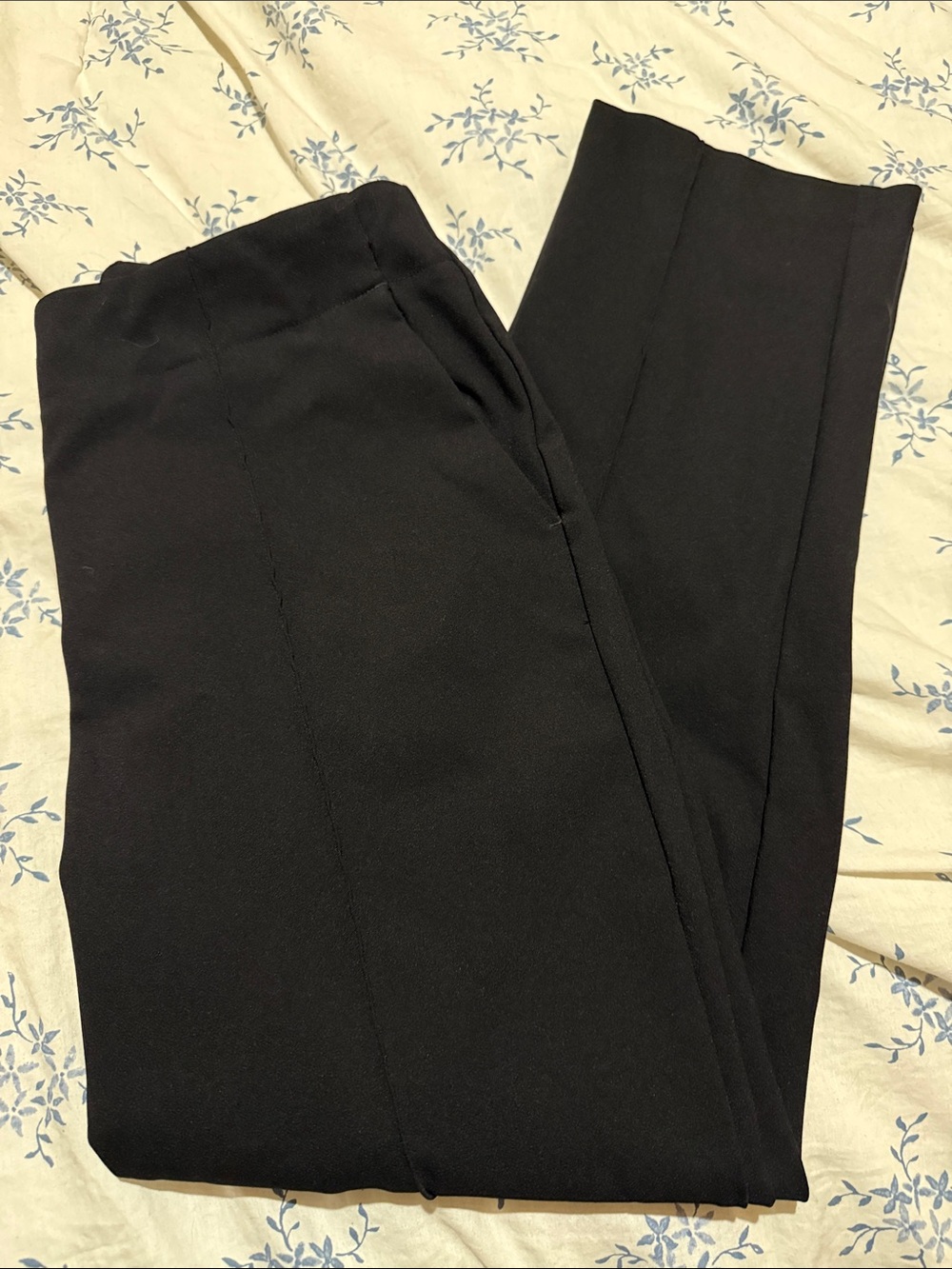 Rachel Zoe Black Cropped Dress Pants